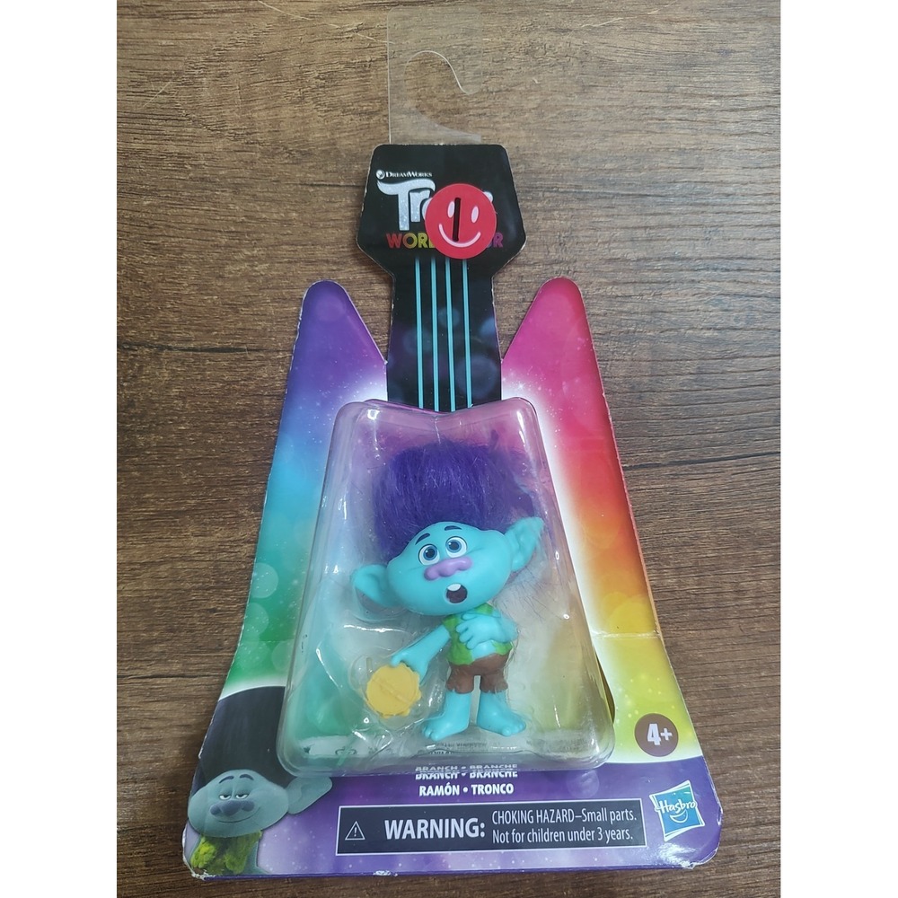 Hasbro Trolls World Tour 3" Branch with Tamborine Figure NIP